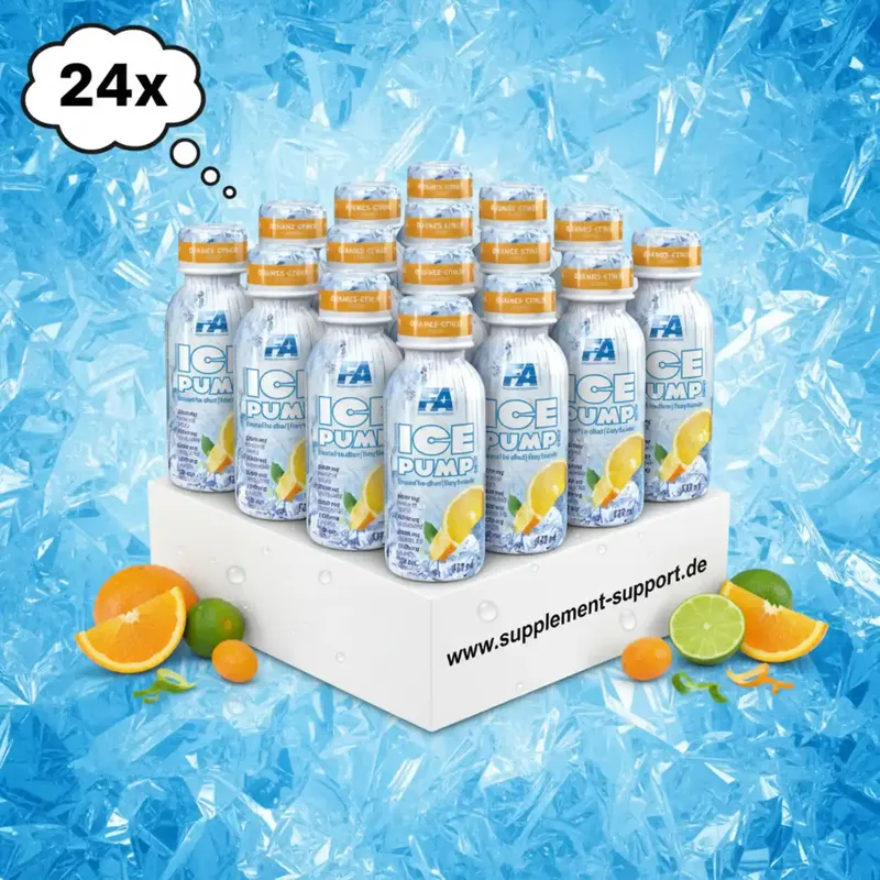 ICE PUMP Shot Pre Workout Booster 24x120ml