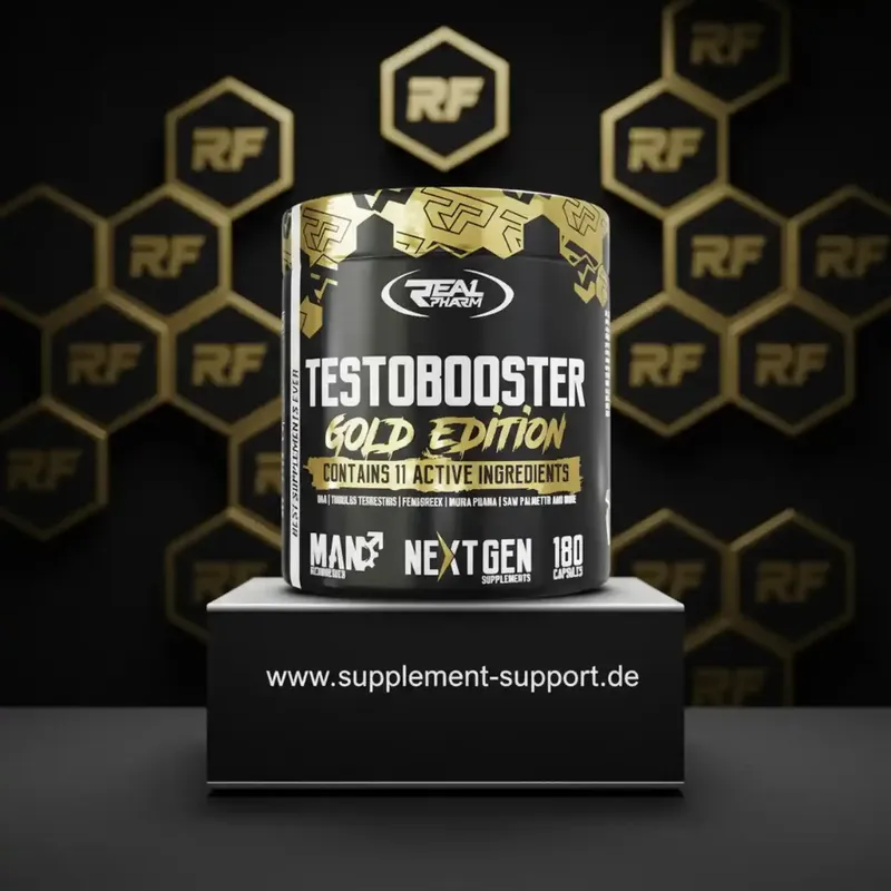 REAL PHARM® TEST BOOSTER Gold Edition 180 Kapseln