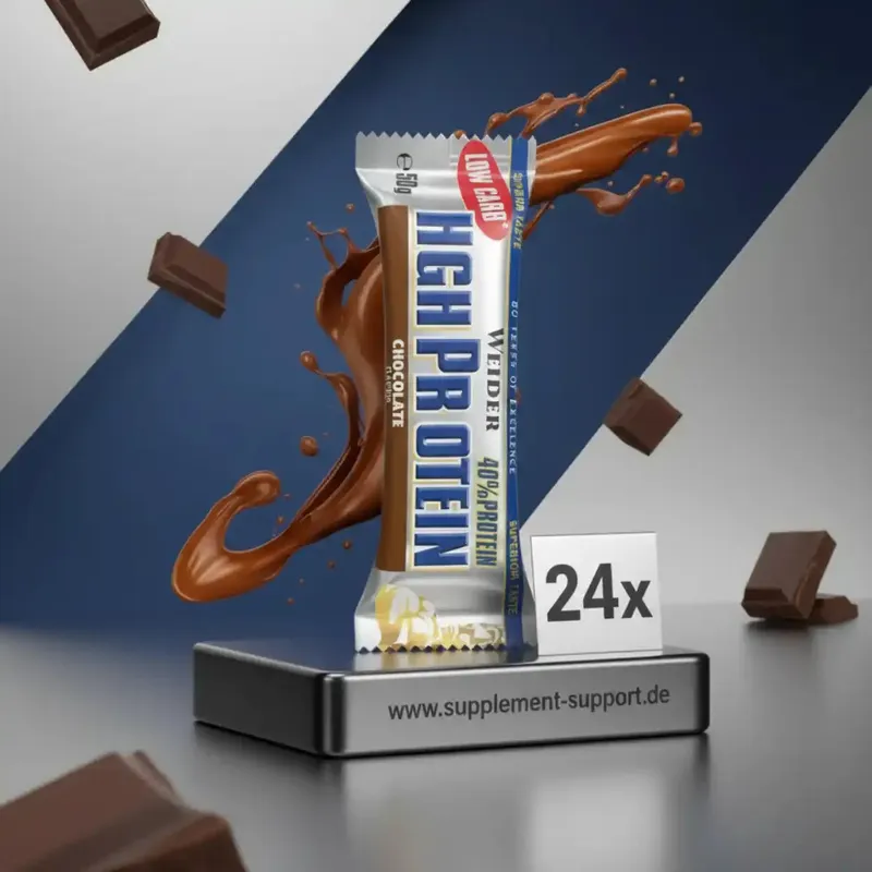 WEIDER HIGH PROTEIN BAR 24x50g RIEGEL