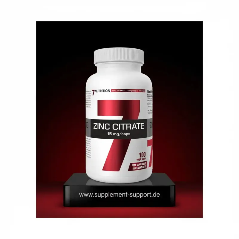 7Nutrition Zinc Citrat 100 Vegan Kapseln  a´15mg
