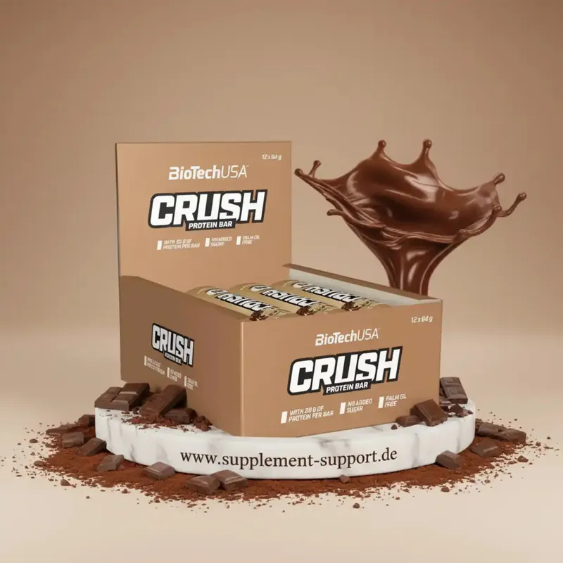BioTech USA Crush Protein Bar 12x64g