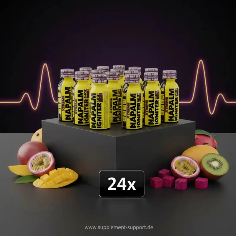 Napalm Xtreme Pre Workout Booster  Shot 24x120ml