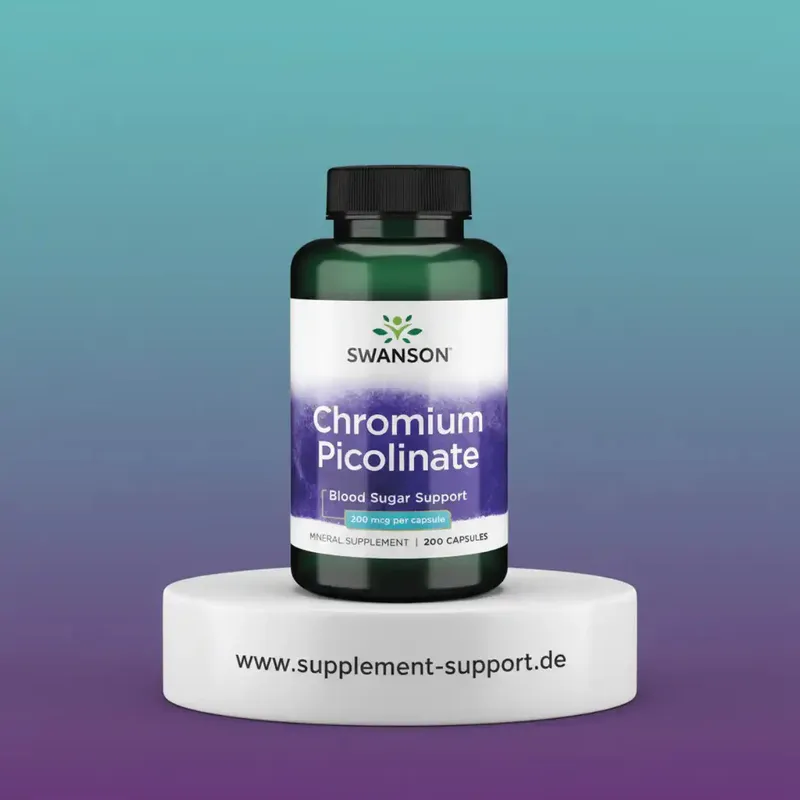 SWANSON Chromium Picolinate 200 Kapseln 200mcg Chrom
