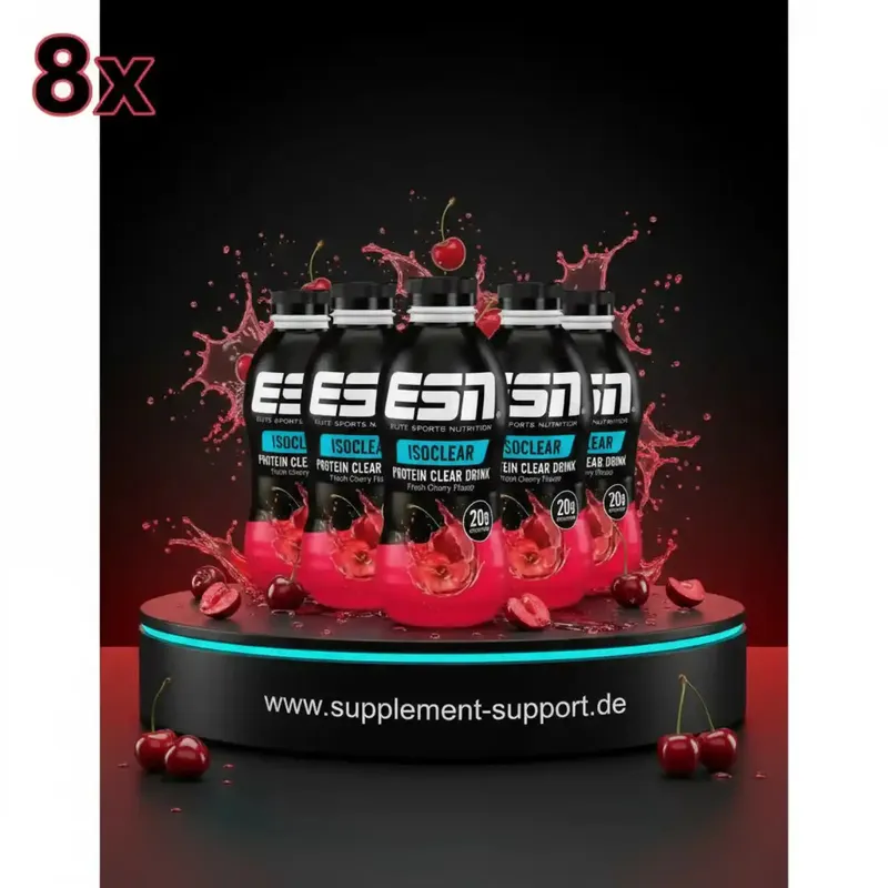 ESN ISOCLEAR Protein Clear Drink, 8 x 500 ml inkl. Pfand