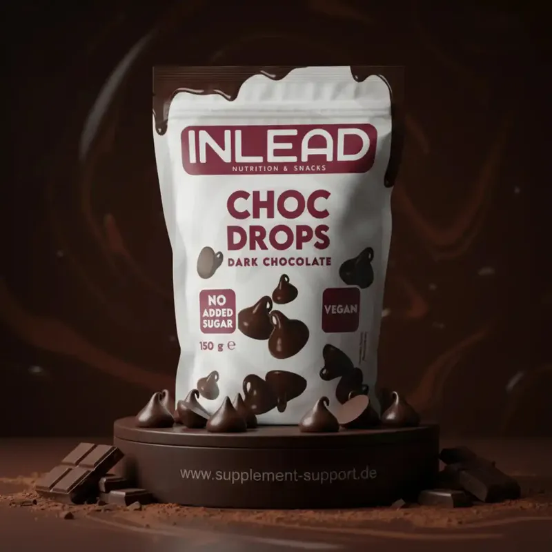 Inlead Choc Drops 150g - Vegan