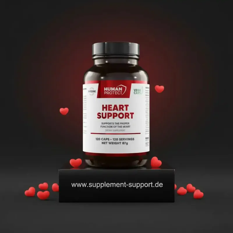 HUMAN PROTECT HEART SUPPORT – 120 VEGE CAPS.