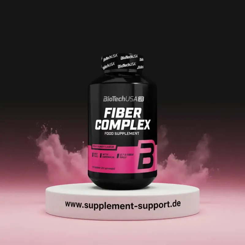 BioTech USA Fiber Complex Ballaststoff 120 Kautabletten