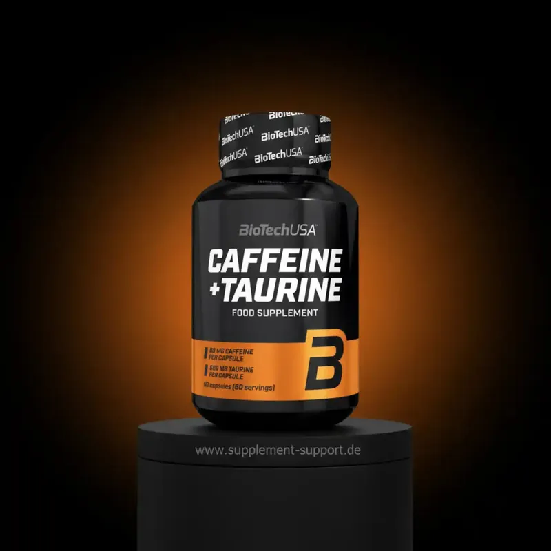 BioTech USA Koffein + Taurin 60 Kapseln