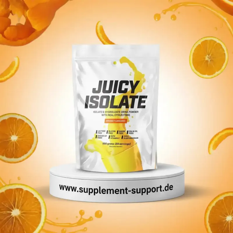 BioTech USA Juicy Protein Isolate - 500 g Orange