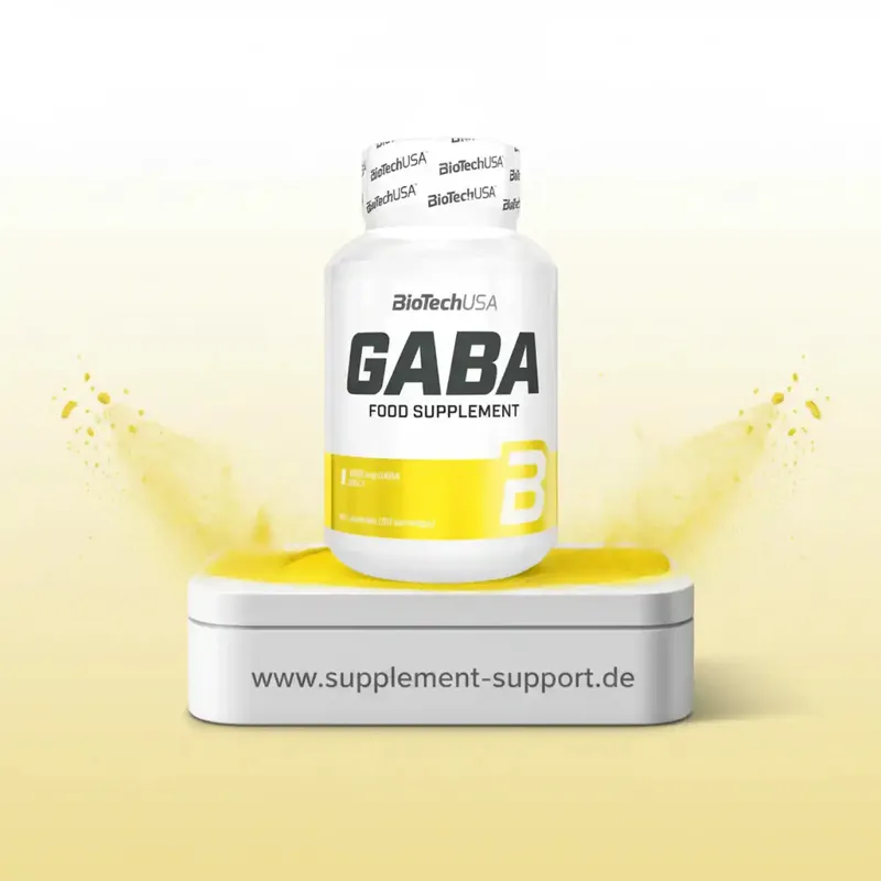 BioTech USA GABA - 60 Kapseln 500mg