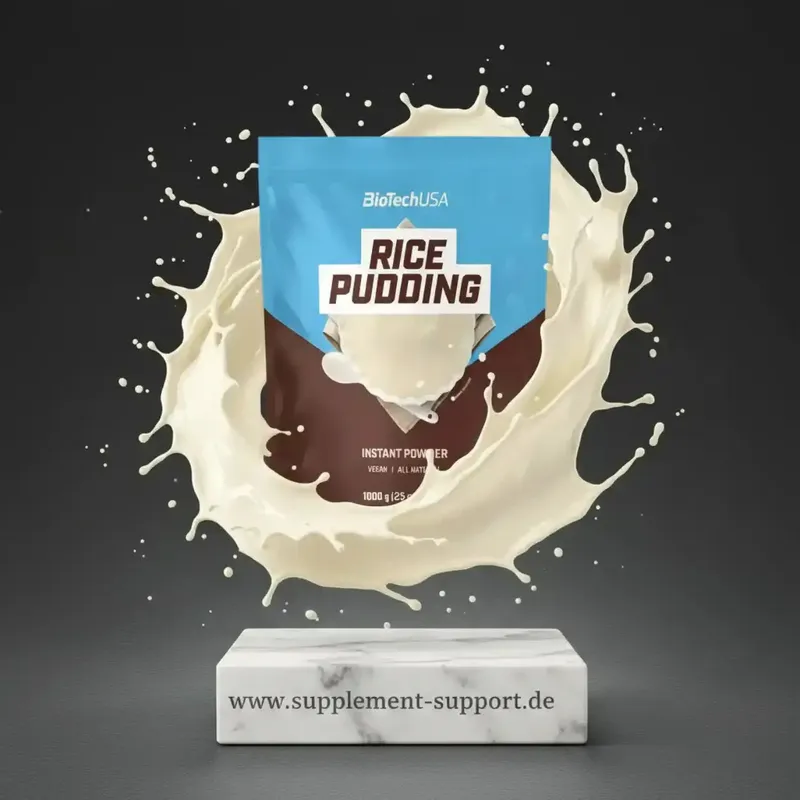 BIOTECH USA INSTANT RICE PUDDING l 1000g Tüte