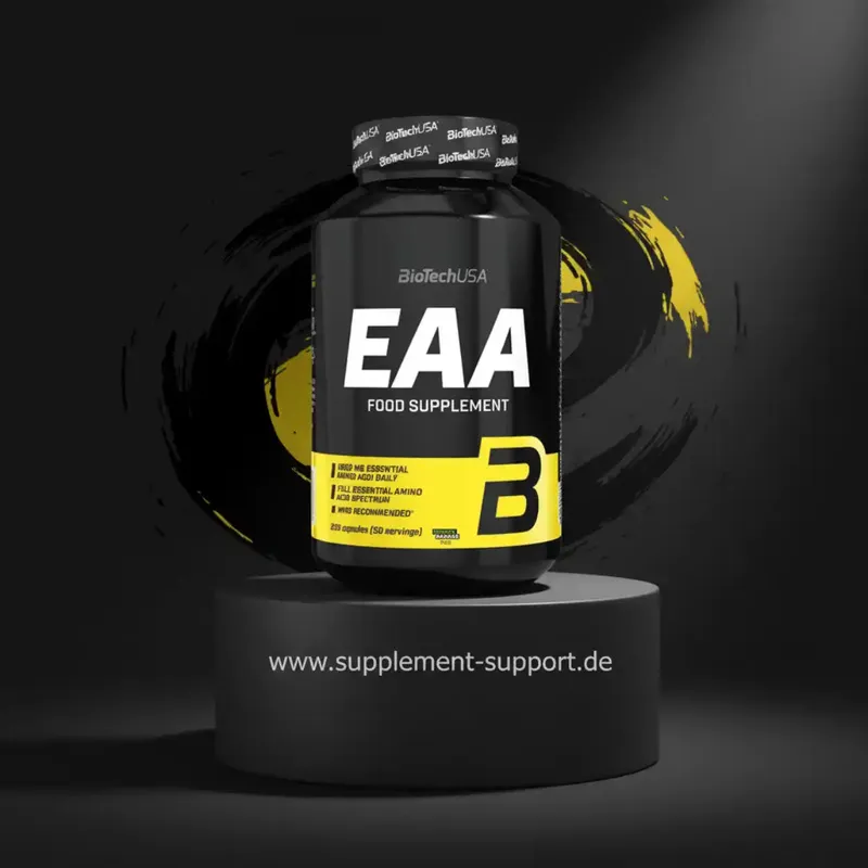 BioTech USA EAA - 200 Caps - Essentielle Aminosäuren - hoch Dosiert