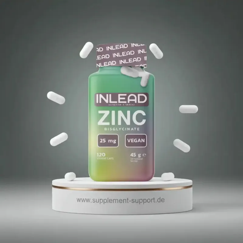 Inlead Zinc Bisglycinate 120 Vegan Caps