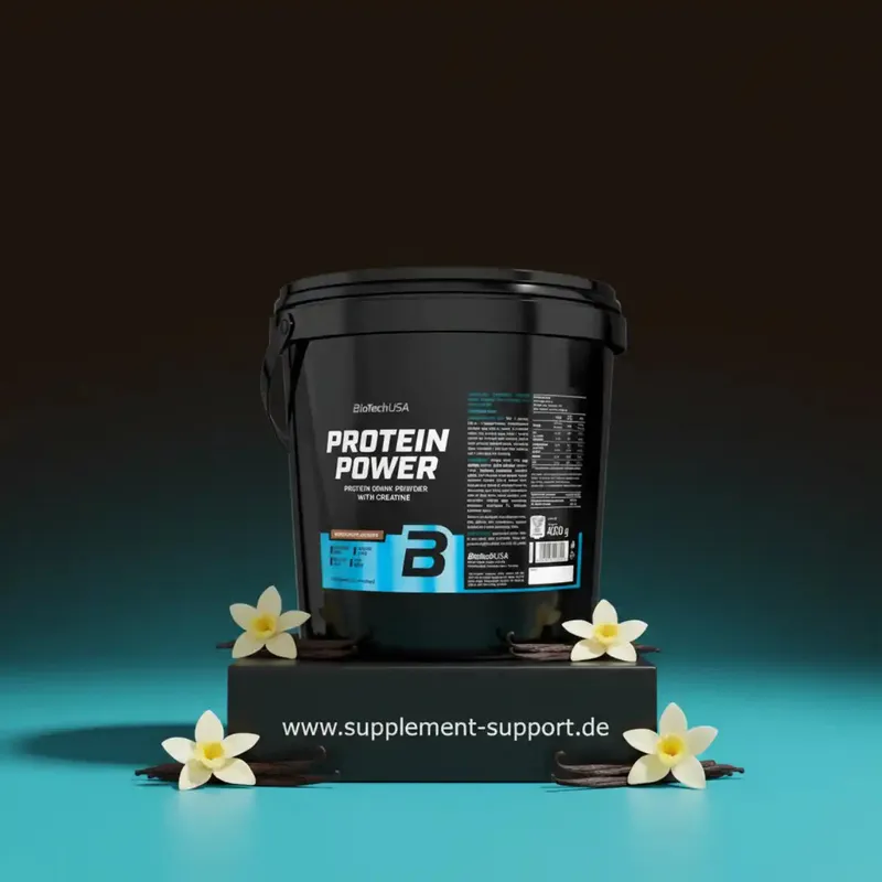 BioTech USA Protein Power, 4000g Eimer – 4000g