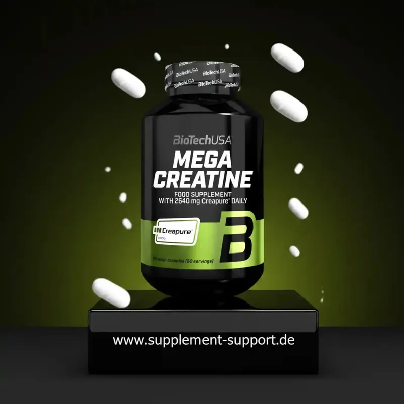 Biotech USA Mega Creatine 120 Megakapseln