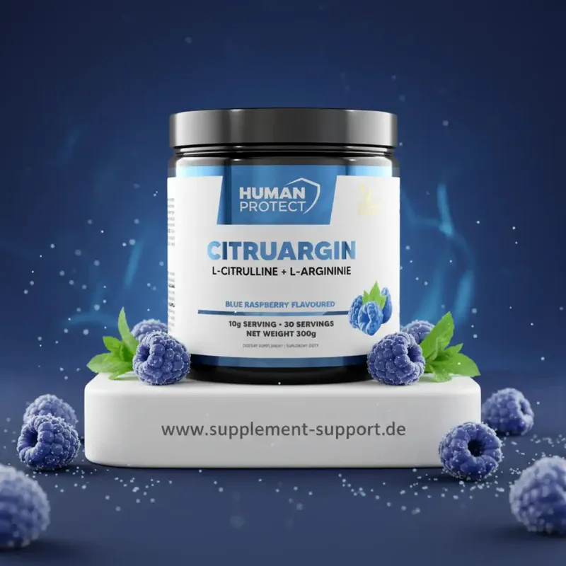 Human Protect CitruArgin 300g 4500mg Citrullin + 4500mg Arginin