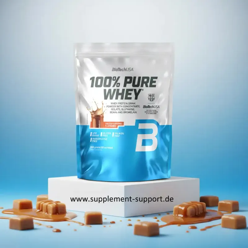 100% Pure Whey Protein Pulver 900g Tüte