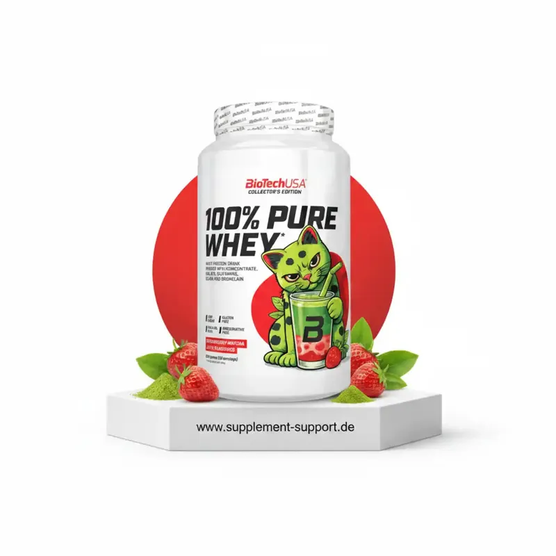 100% Pure Whey Protein Pulver 900g