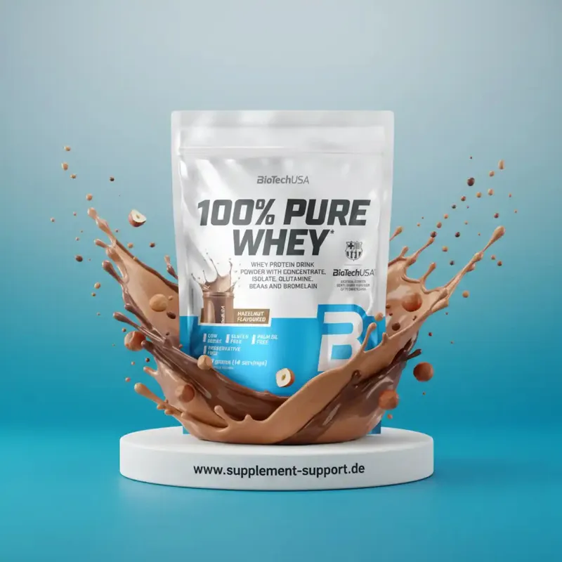 BIOTECH USA 100% Pure Whey Protein Pulver 400g – 400g