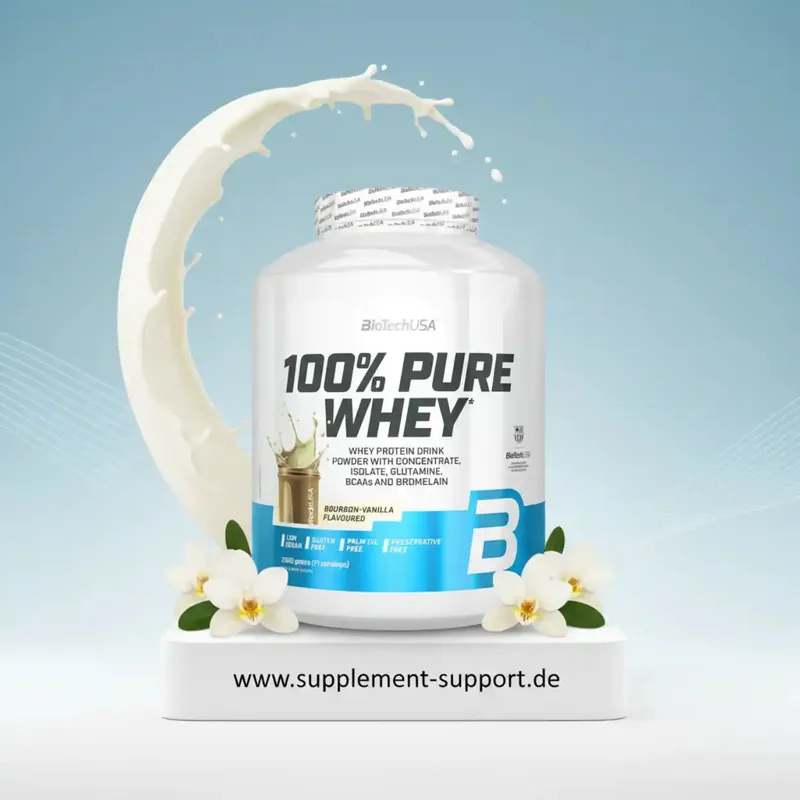 100% Pure Whey Protein Pulver 2000g