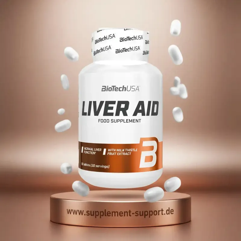 BioTech USA Liver Aid Leber Support 60Tab.