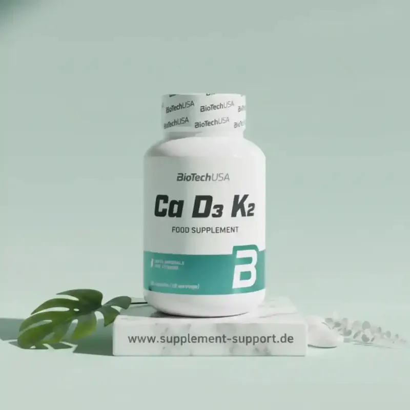 BioTech USA Ca D3 K2 90Kapseln