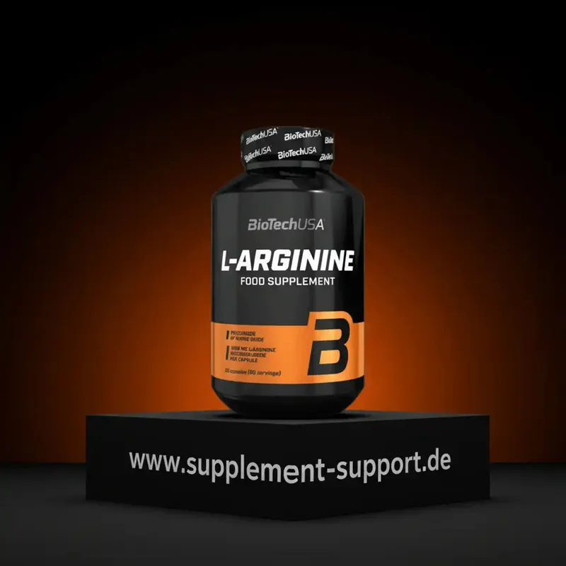 BioTech USA L-Arginine HCL 90 MEGA Kapseln á 1000mg