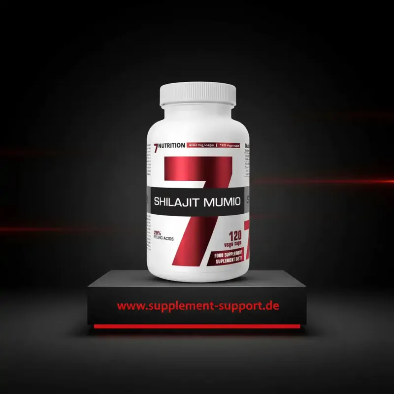7Nutrition Shilajit Mumio - 120 Vegan Kaps. a´ 400mg