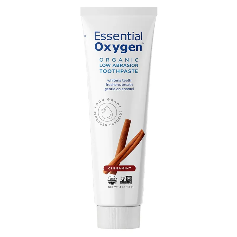 Essential Oxygen | Low Abrasion Toothpaste Cinnamint
