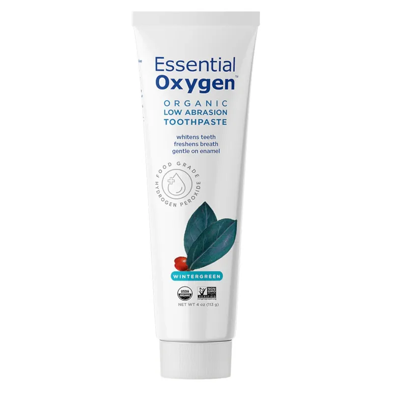 Essential Oxygen | Low Abrasion Toothpaste Wintergreen