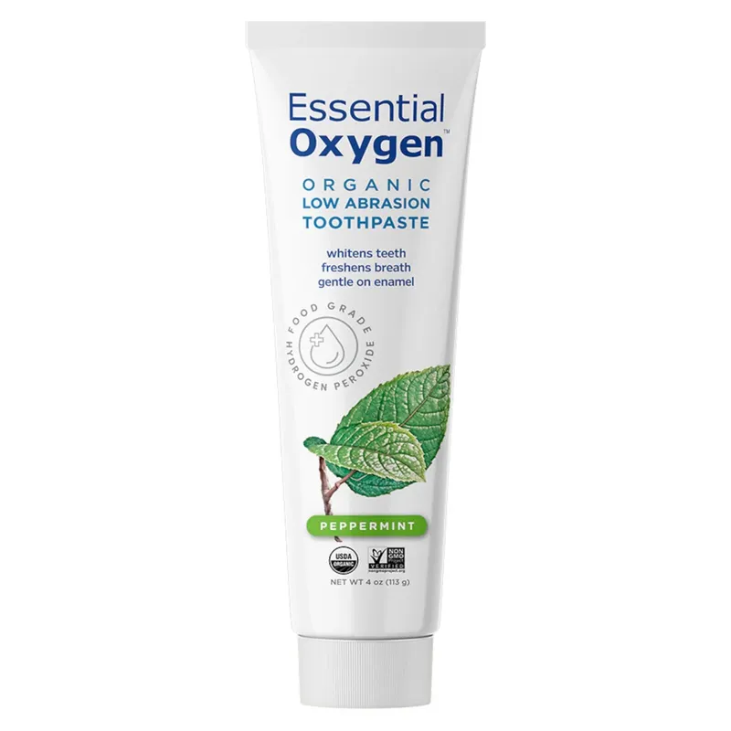 Essential Oxygen | Low Abrasion Toothpaste Peppermint