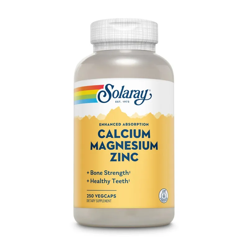 Solaray Calcium Magnesium Zink