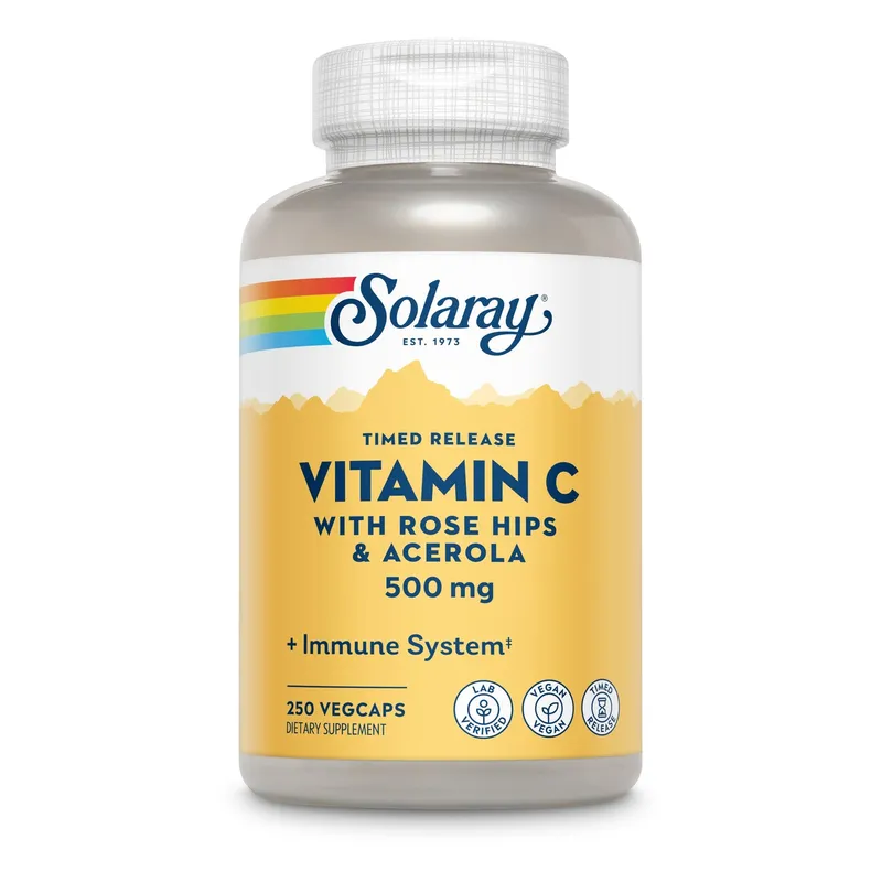 Solaray Vitamin C Hagebutte & Acerola