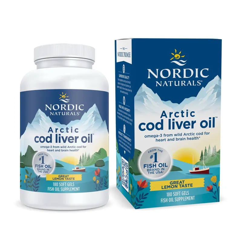 Nordic Naturals Cod Liver Zitrone