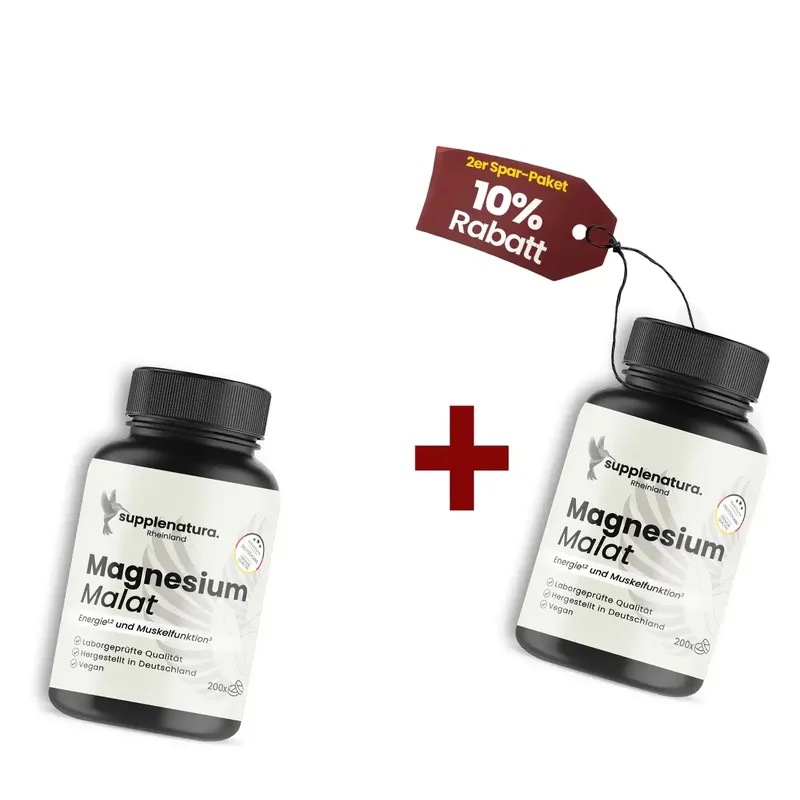 Supplenatura Rheinland Magnesium Malat – 200 Tabletten