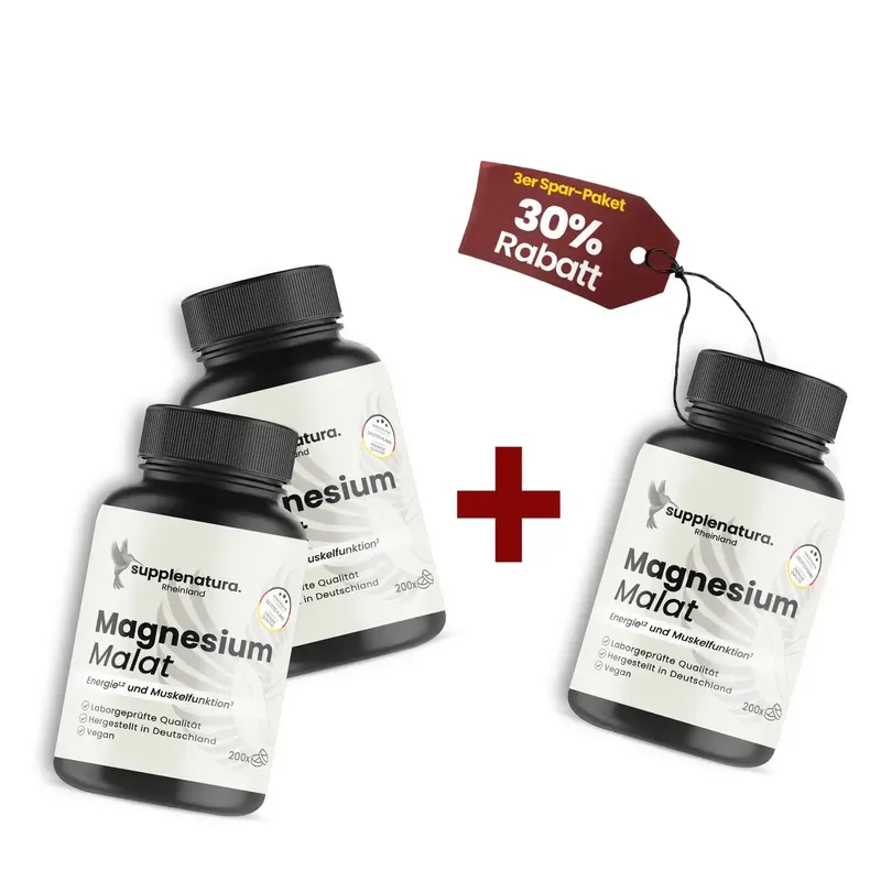 Supplenatura Rheinland Magnesium Malat – 200 Tabletten