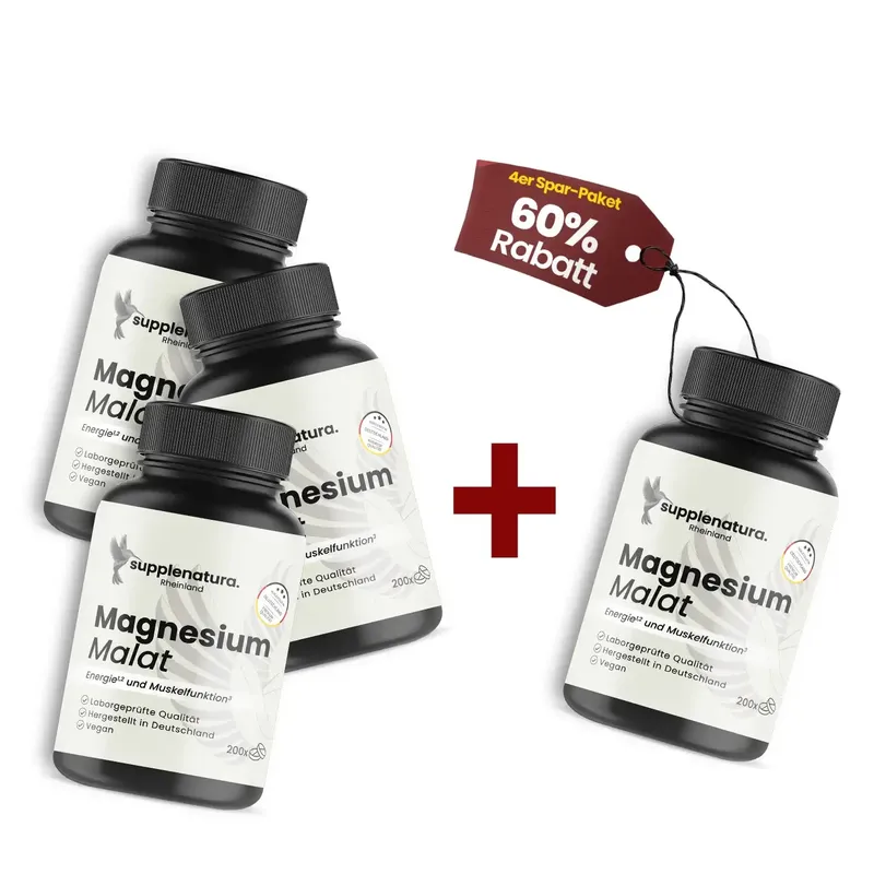 Supplenatura Rheinland Magnesium Malat – 200 Tabletten