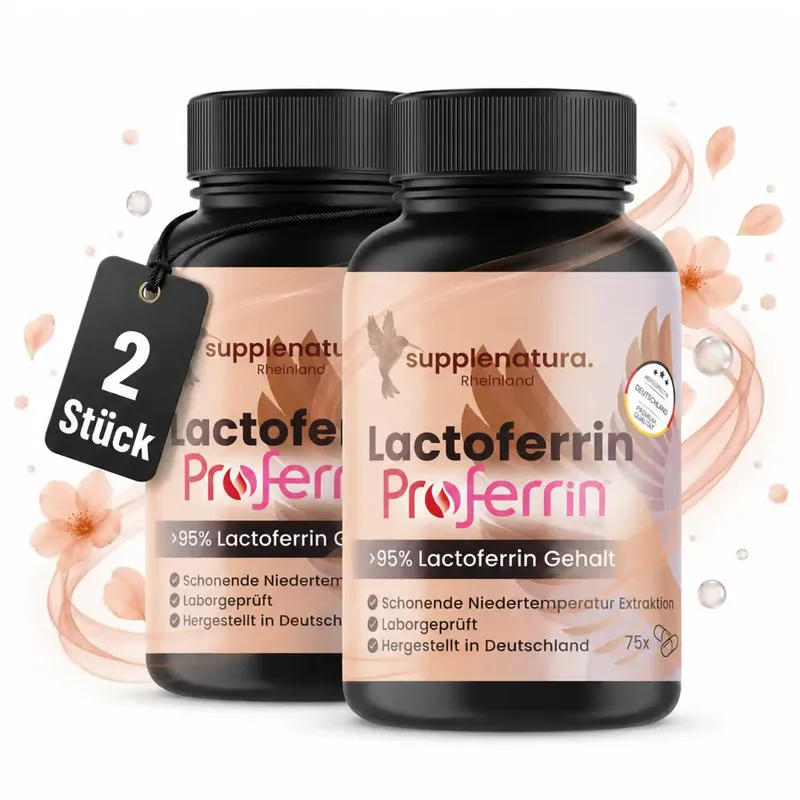 Supplenatura Rheinland Lactoferrin Kapseln hochdosiert