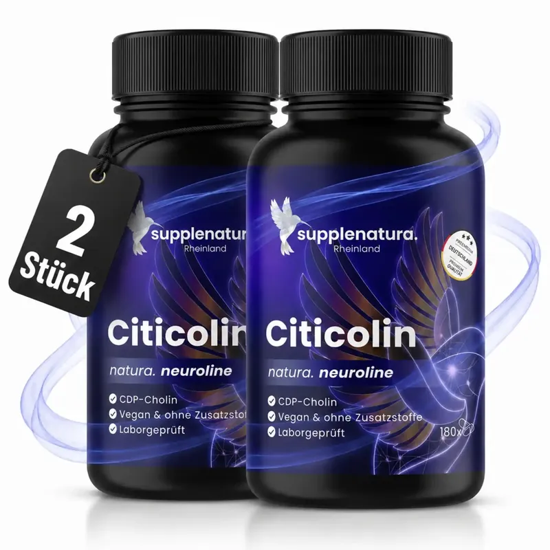 Supplenatura Rheinland Citicolin CDP-Cholin 250 mg – 180 Kapseln
