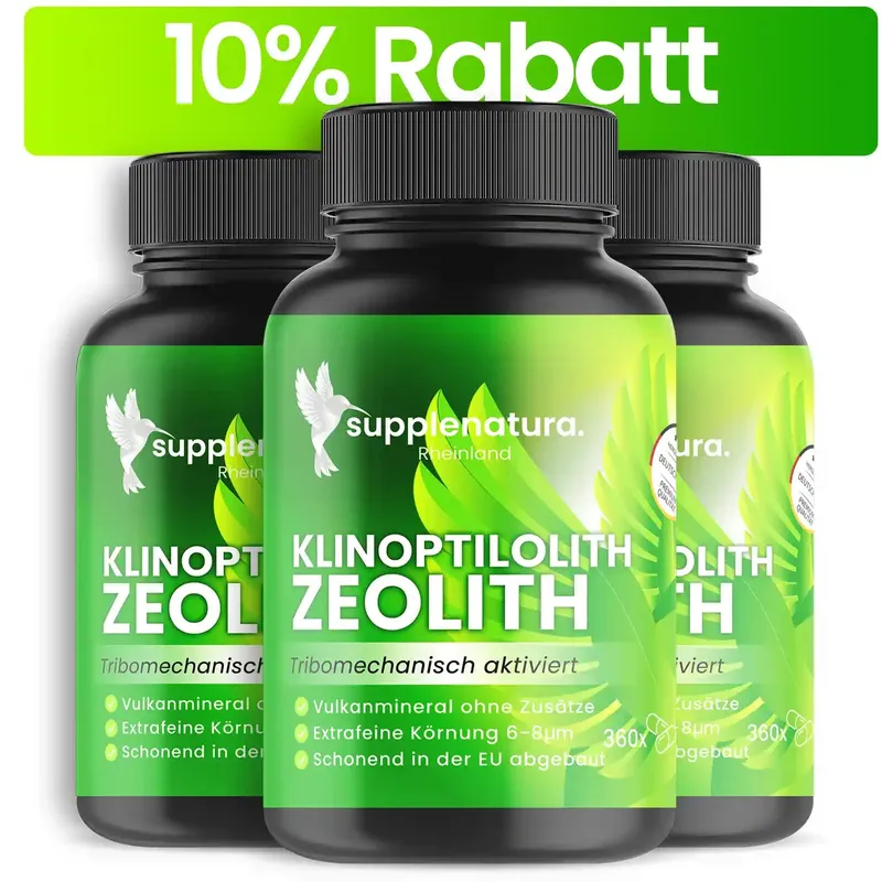 Supplenatura Rheinland Zeolith Klinoptilolith - 500mg Kapseln