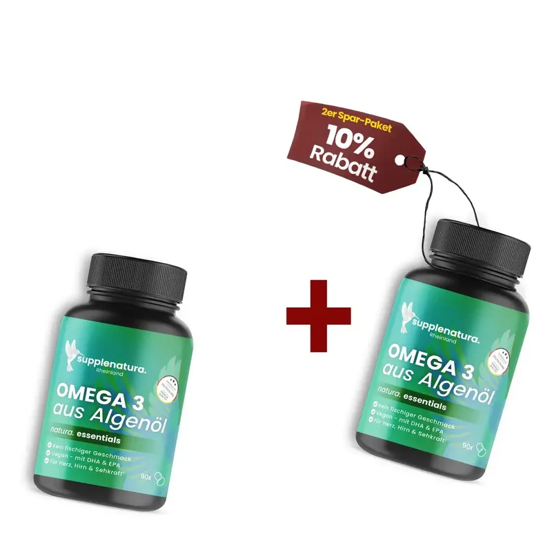 Supplenatura Rheinland Omega-3-Algenöl - Softgel Kapseln - life's™ OMEGA