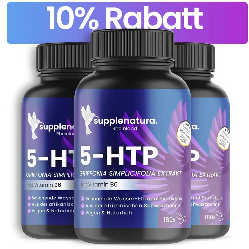 Supplenatura Rheinland 5-HTP 100mg Kapseln aus Griffonia Simplicifolia
