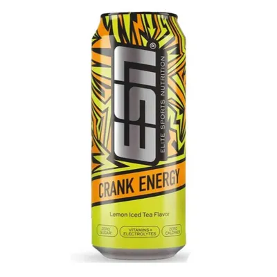 ESN Crank Energy 12x500ml Lemon Iced Tea