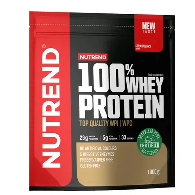 Nutrend 100% Whey Protein 1000g Erdbeere