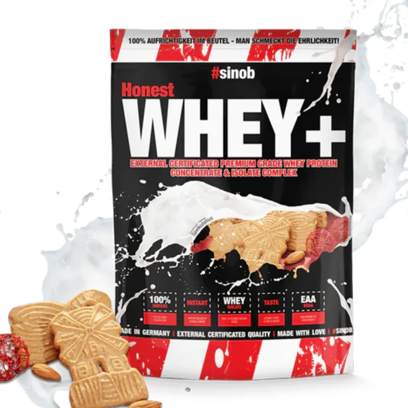 Sinob Honest Whey+ 1000g Spekulatius