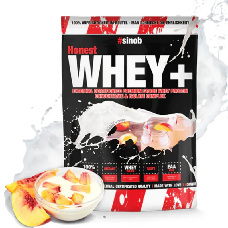 Sinob Honest Whey+ 1000g Peach Yoghurt