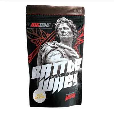 Big Zone Battle Whey 1000g Milch mit Honig