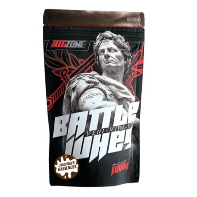 Big Zone Battle Whey 1000g Joghurt Haselnuss