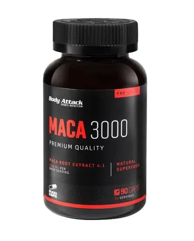 Body Attack - Maca 3000 - 90 Kapseln
