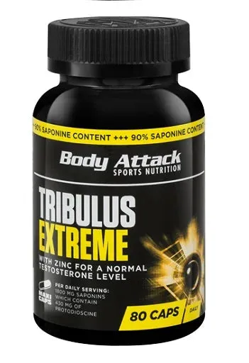 Body Attack - Tribulus Extreme - 80 Kapseln